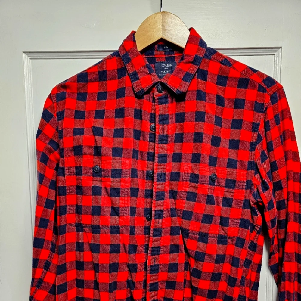 J Crew Fall Button-Down - Picture 1 of 3